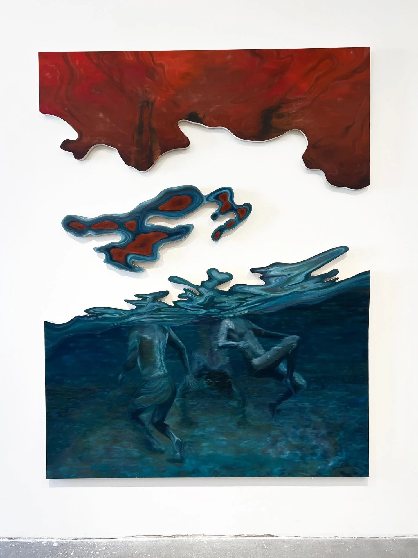 So you think you can tell, Oil on Panel, 88 X 66 inches

I&rsquo;ve been contemplating disconnection in many forms - our mind/body, between one another, and with nature - while acknowledging its toll.

HUGE thank you to @just.a.thaddeus and Chris Ver