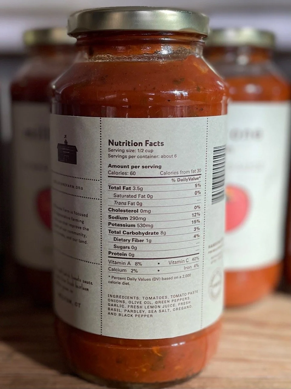 Tomato Sauce — MILLSTONE FARM