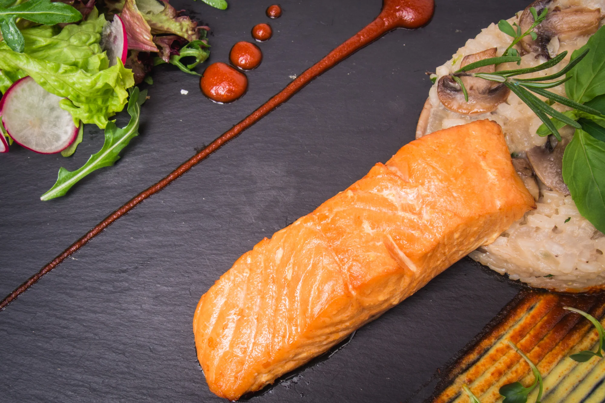 CREAMY SALMON RISOTTO