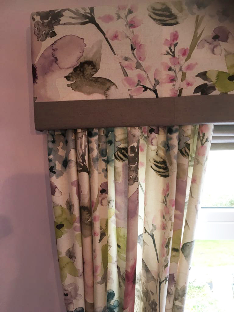 Bespoke floral curtains nottinghamshire