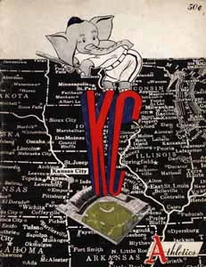 1955 ATHLETICS YEARBOOK