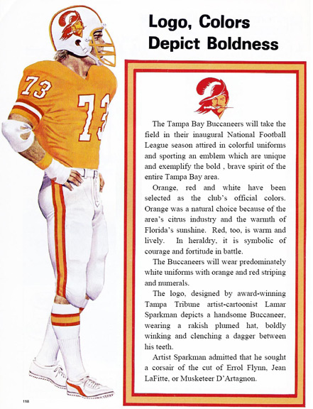 Sports Logo Case Study #6—1976 Tampa Bay Buccaneers — Todd Radom