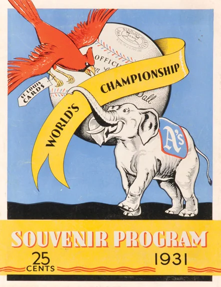 1931 WORLD SERIES COVER