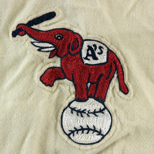 The A's and Their Elephants, Together Since July 10, 1902 — Todd Radom  Design