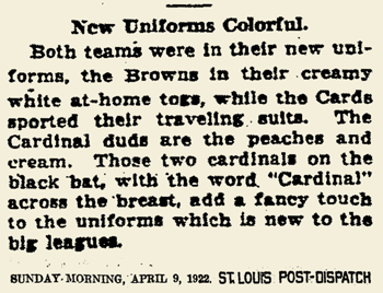 The 1946 Cardinals Were Almost Clad in Shiny Red Uniforms — Todd Radom  Design
