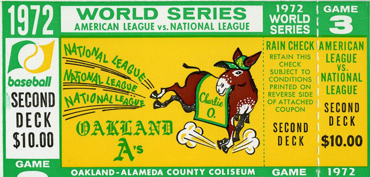 Beauty in the Details—Finding Art in Vintage World Series Tickets — Todd  Radom Design
