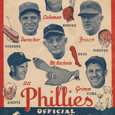 Sports Logo Case Study #2—1944 Philadelphia Blue Jays/Phillies — Todd Radom  Design