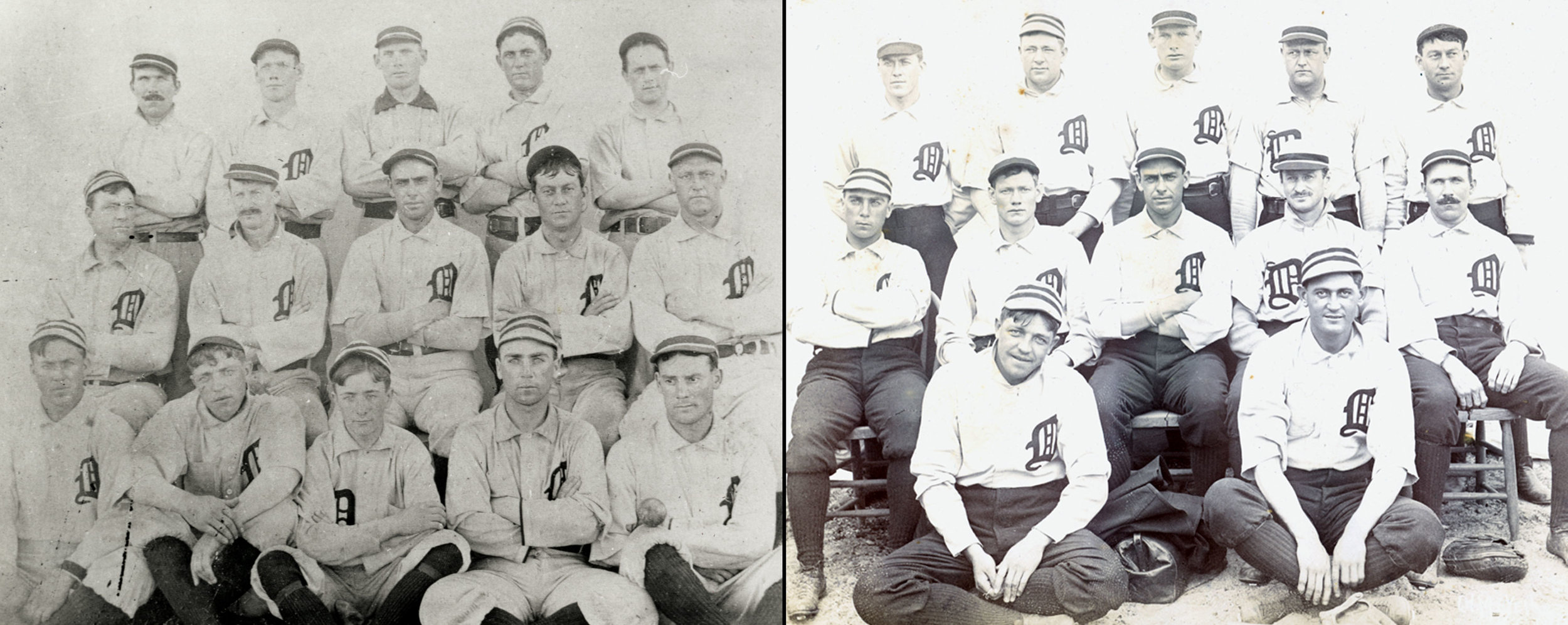 Late 1890s Detroit Tigers, courtesy Ernie Harwell Sports Collection, Detroit Public Library