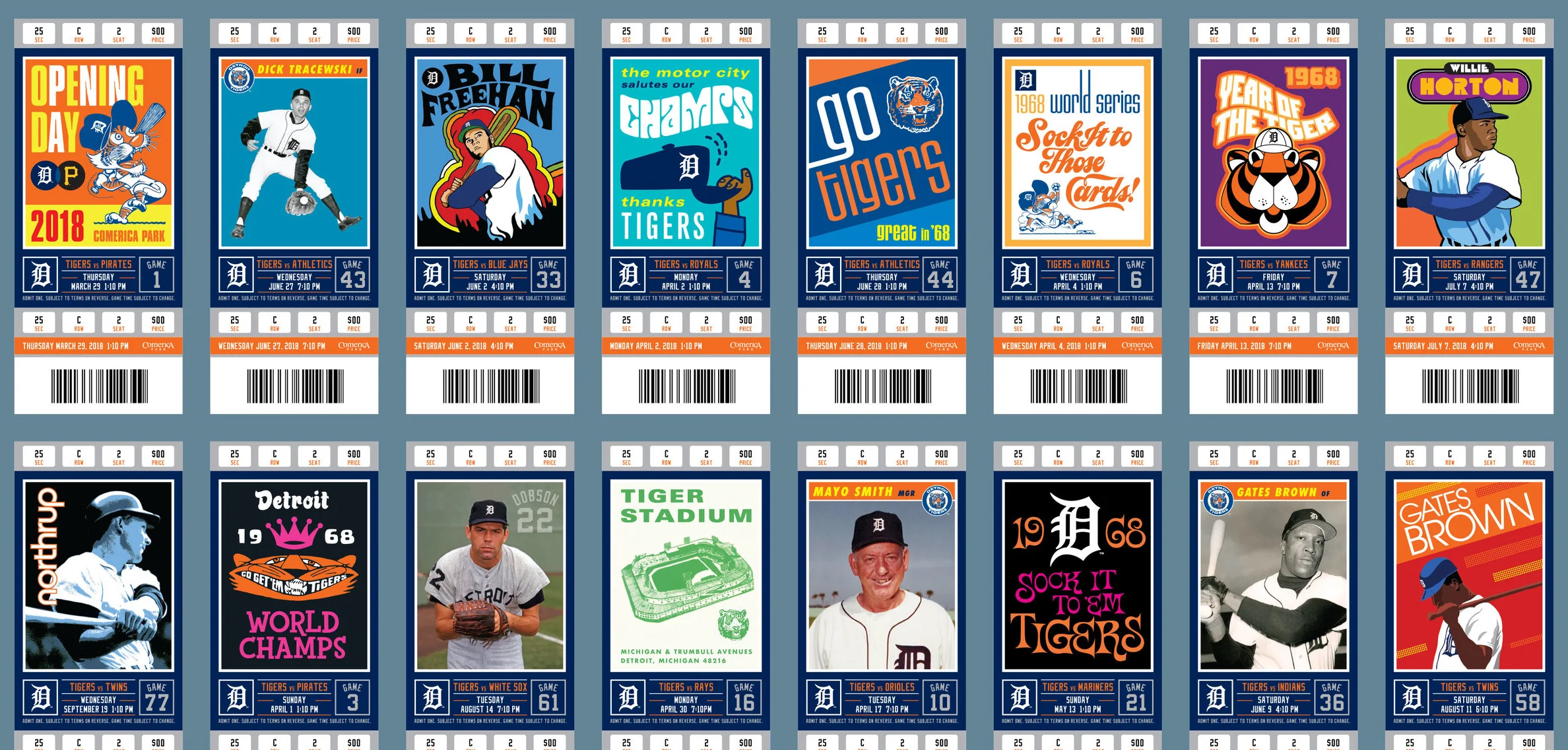  2018 Detroit Tigers Season Tickets -  View Project ➝  