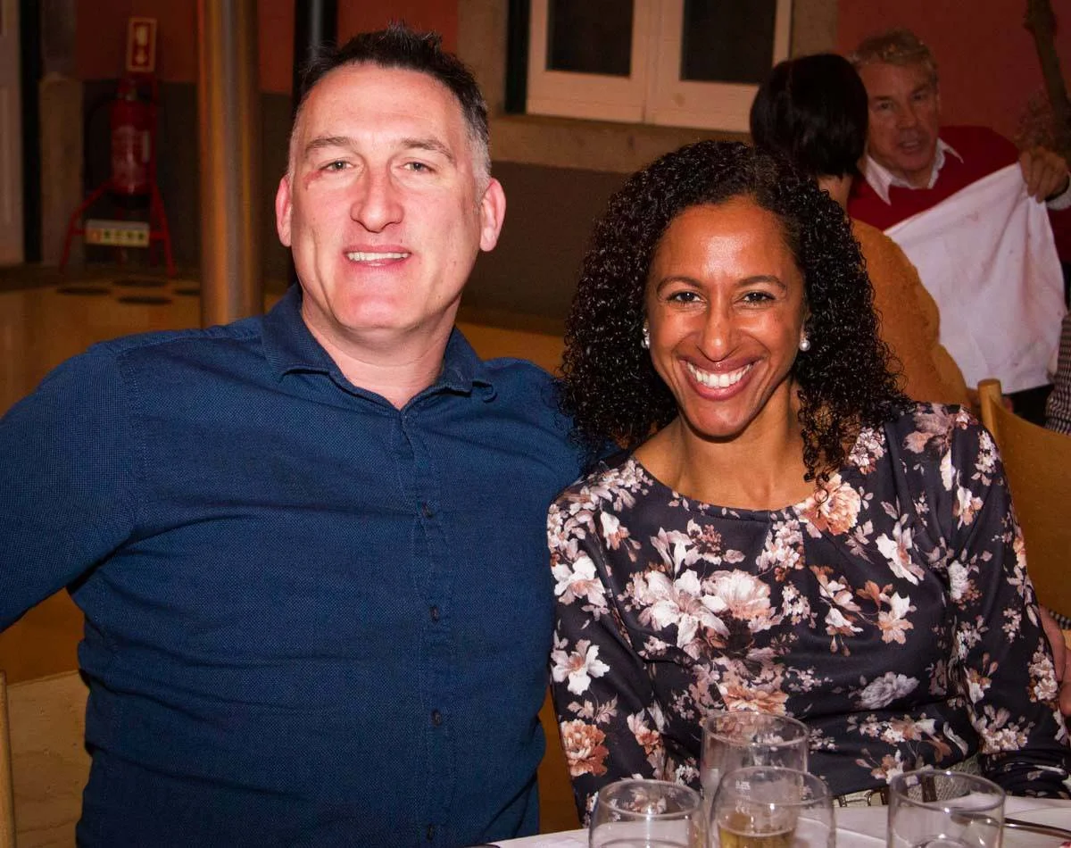Alan and Helga at the 2018 Valentine's Dinner