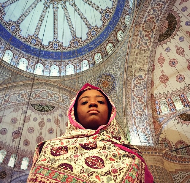Istanbul, Turkey | 2015 | 20 years old Sultan Ahmed Mosque, commonly known as the Blue Mosque. "Everything that God made valuable in the world is covered and hard to get to." -Muhammad Ali