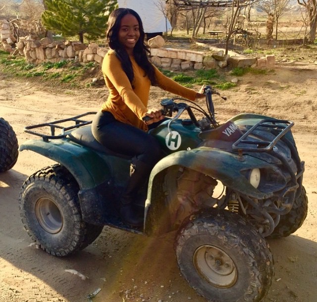 Kapadokia, Turkey | 2015 | 20 years old We rode ATVs to the top of the mountains to watch the sunset. There are few experiences in my life that were greater than this one. I was holding it down for Philly, a young Meek Milly if you want to be technical. 