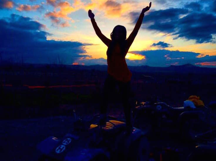 Kapadokia, Turkey | 2015 | 20 years old We reached the top! I have an international ritual: eat Mc Donald's and watch the sunset/sunrise in every country that I visit. Turkey has the best sunset and sunrise thus far. However, the Mc Donald's was trash. Milan has the best McDonald's. 