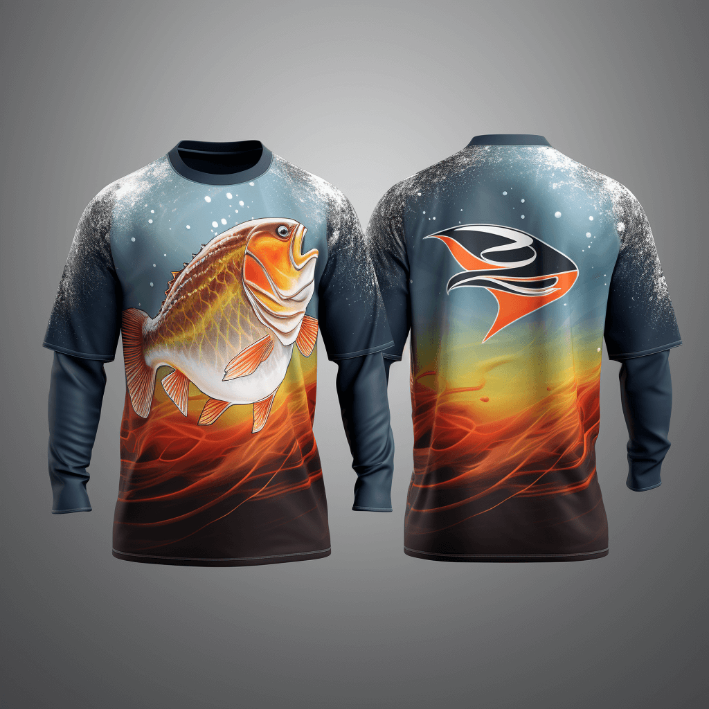 Sublimated Custom Fishing Shirts  Custom Fishing Jersey— dasFlow Sublimation  Apparel