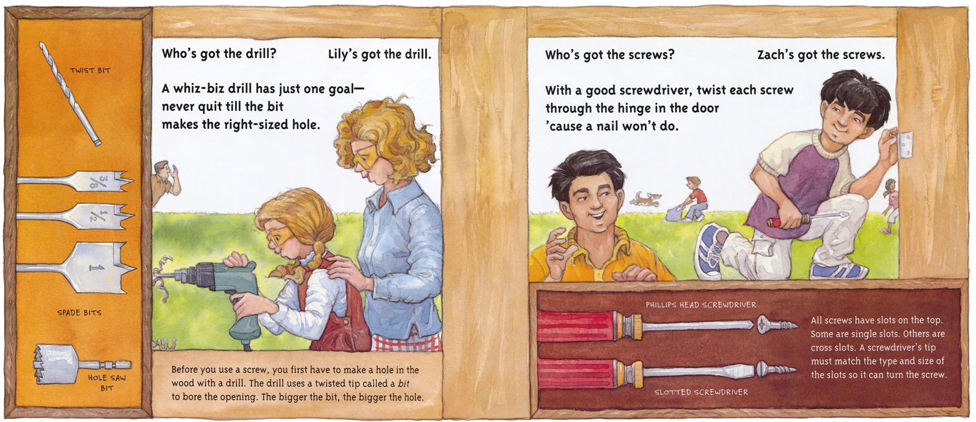 Let's Build a Clubhouse Clarion Books, 2006; text by Marilyn Singer