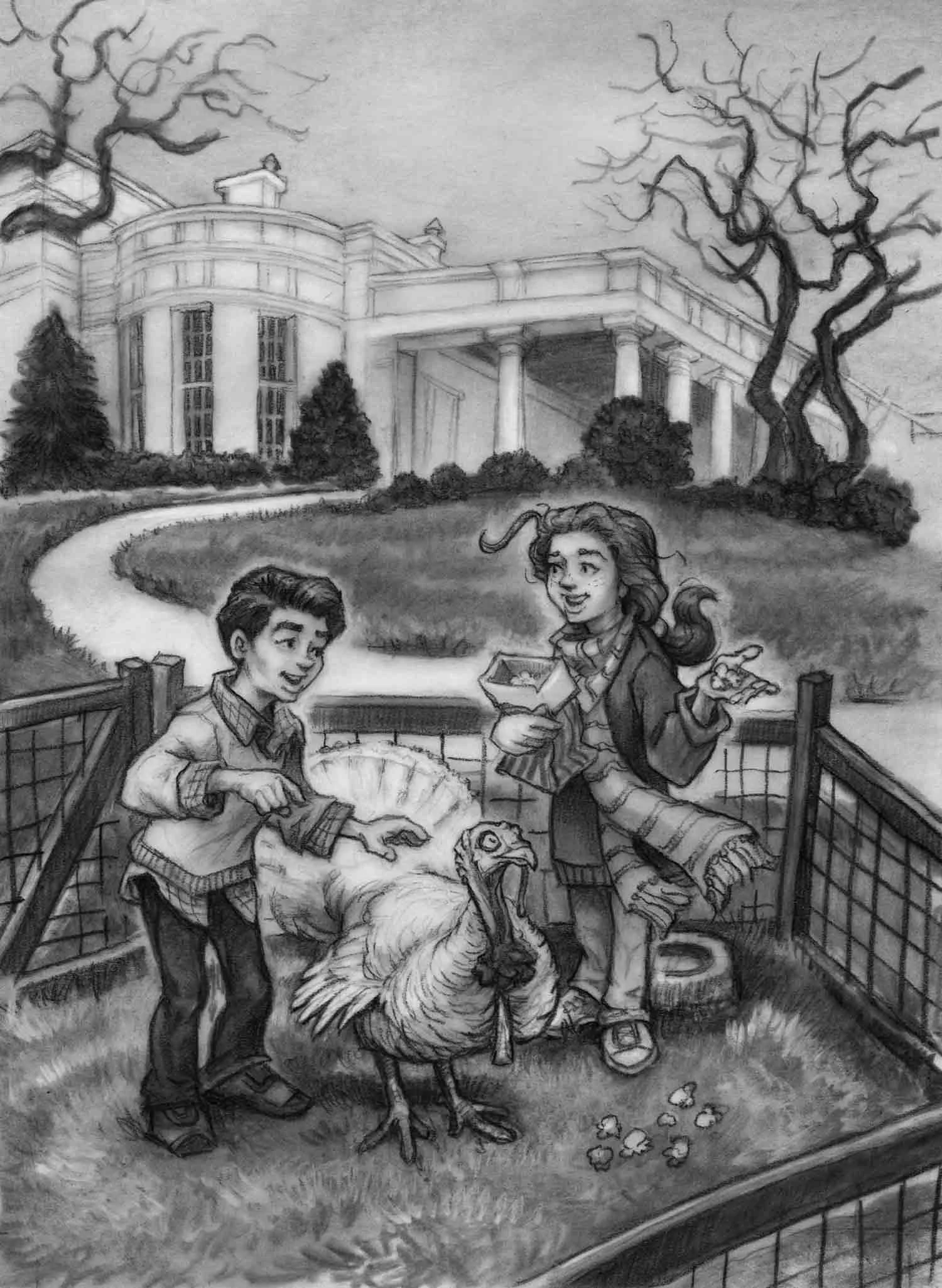 Turkey Trouble on the National Mall Random House, 2012; from the Capital Mysteries series by Ron Roy