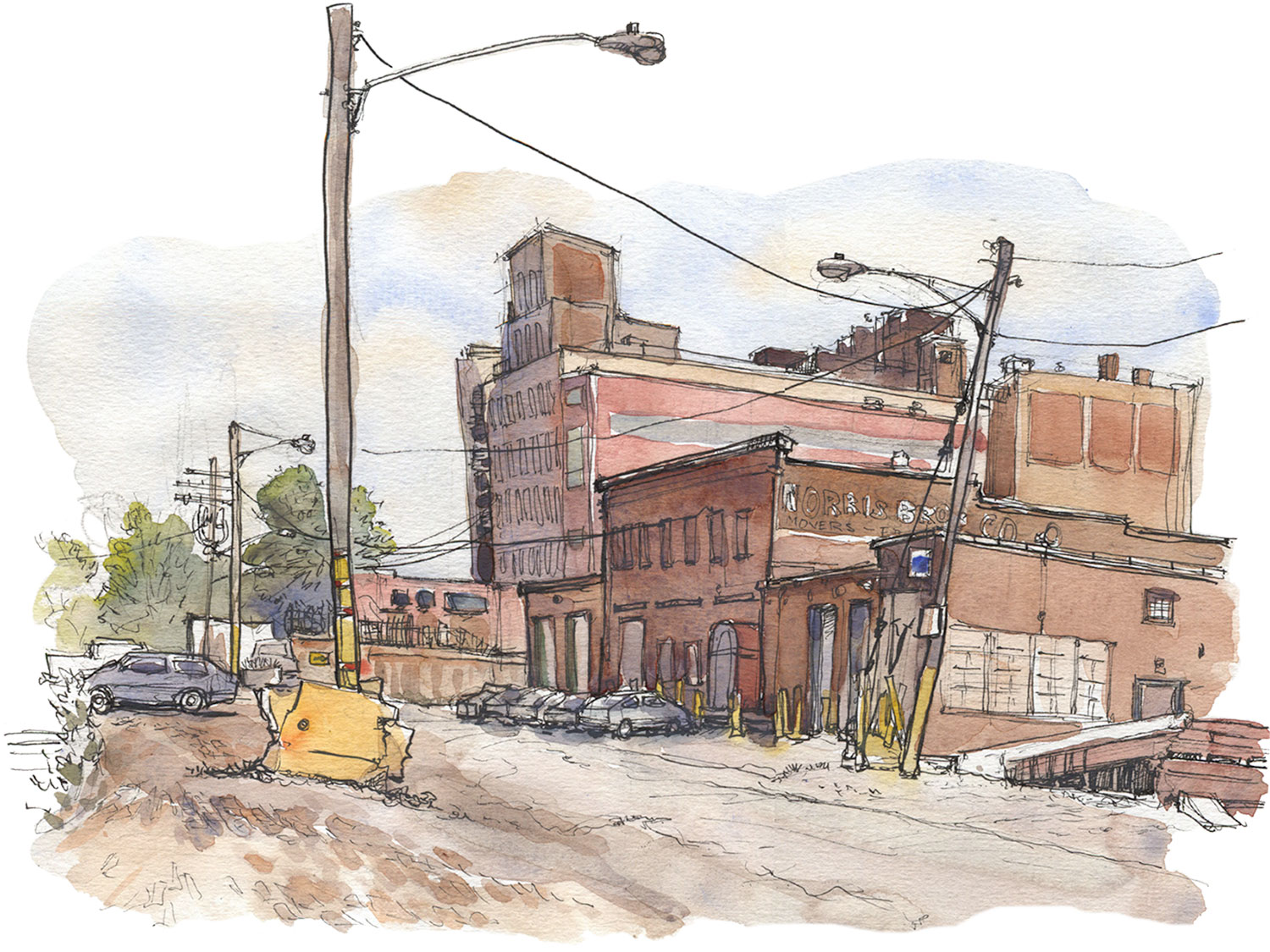  Cleveland street,  Sketchbook , 2011 