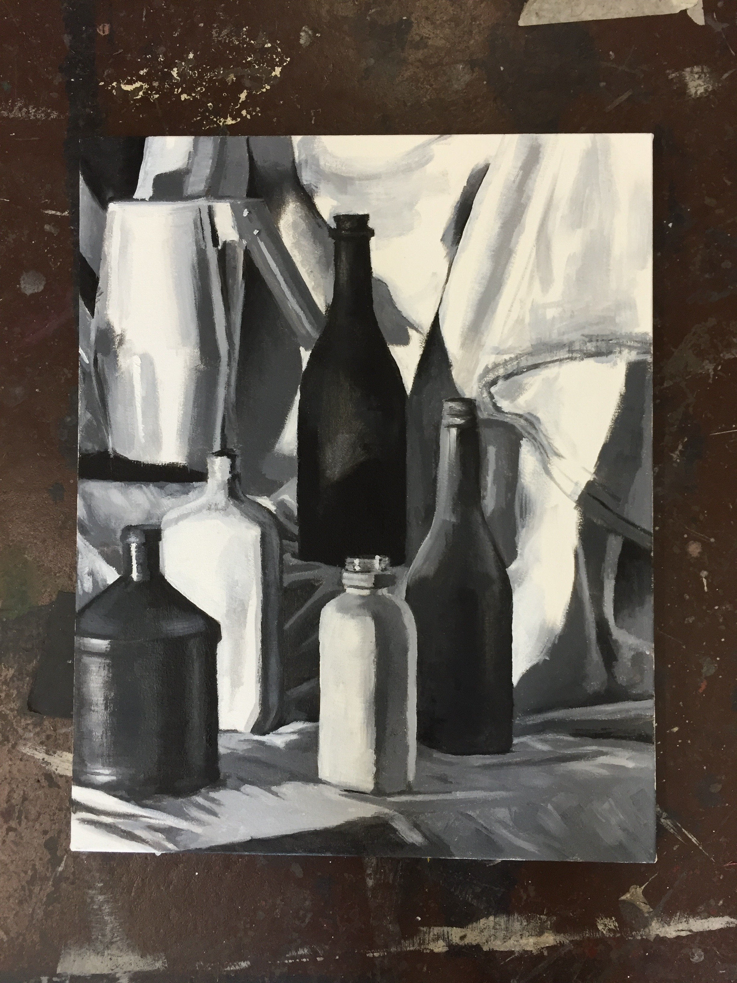 I Suck at Painting Fabric