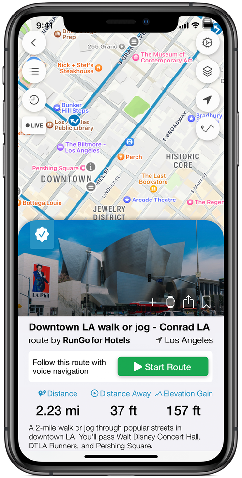 RunGo - Running routes with turn-by-turn voice directions. | RunGo