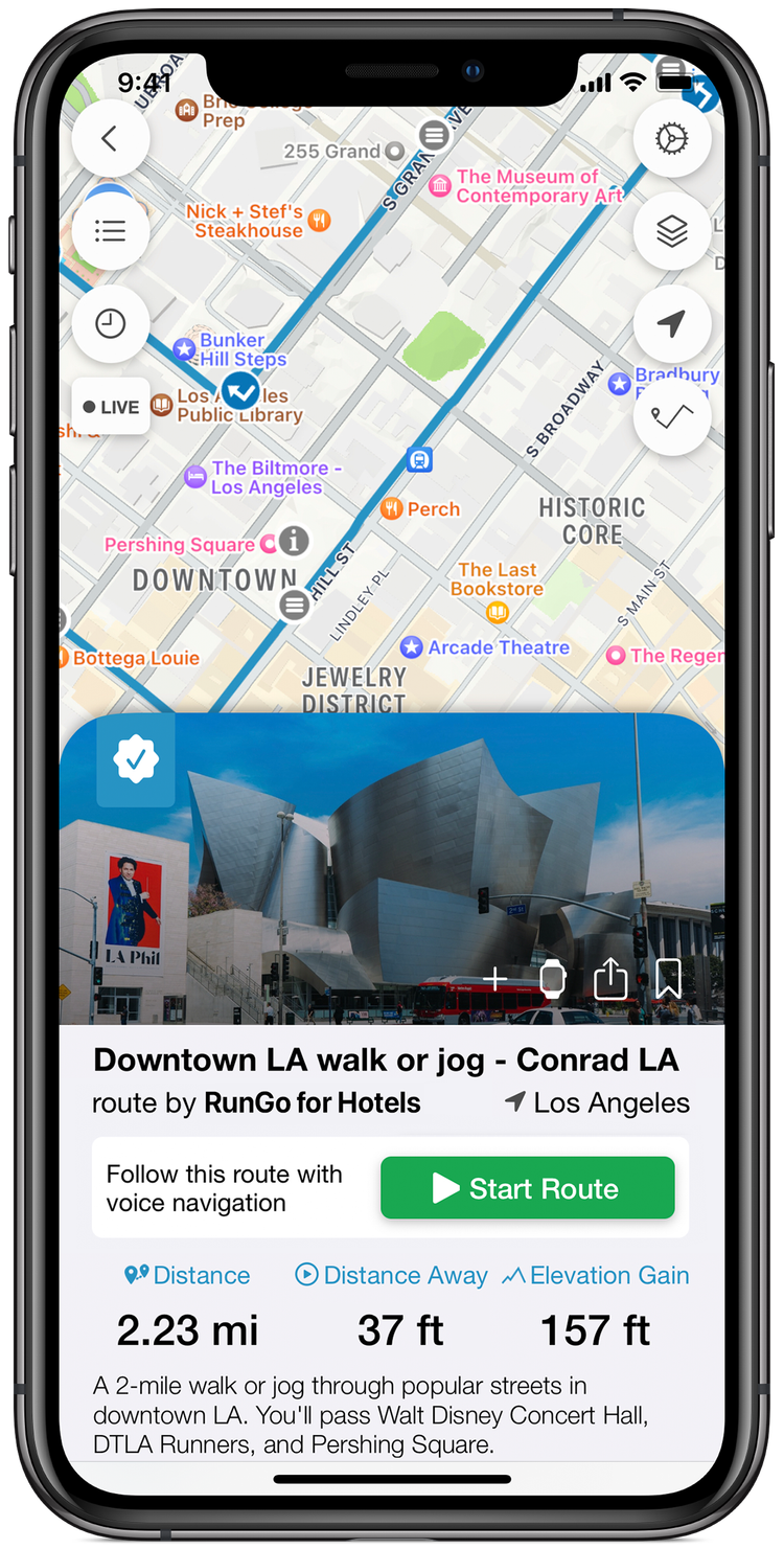 RunGo - Running routes with turn-by-turn voice directions. | RunGo