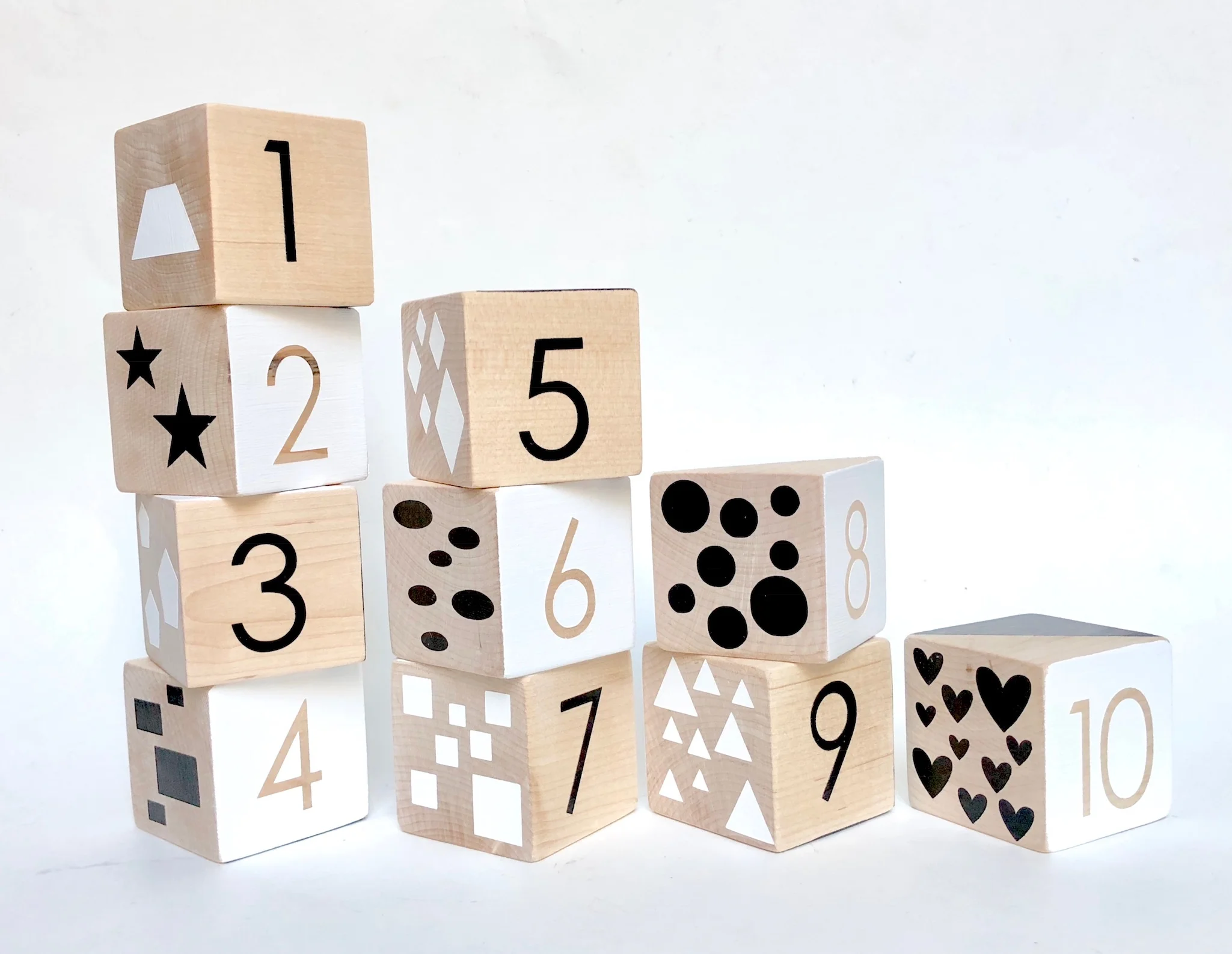 10 Block Numbers Counting Set