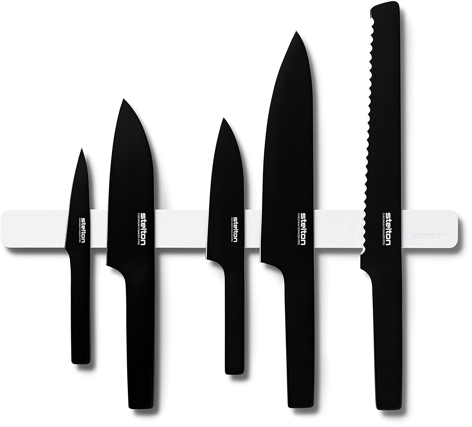 Stelton Pure Black Knives - Black All Black | All Things