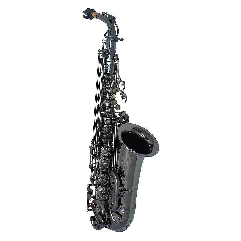 Черный саксофон. Саксофон сопрано Yamaha YSS-475ii BB. Yamaha Sax черная. Старинный саксофон. Саксофон черный с серебром.