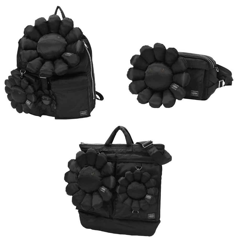 KTZ Takashi Murakami Waist Bag in Black for Men