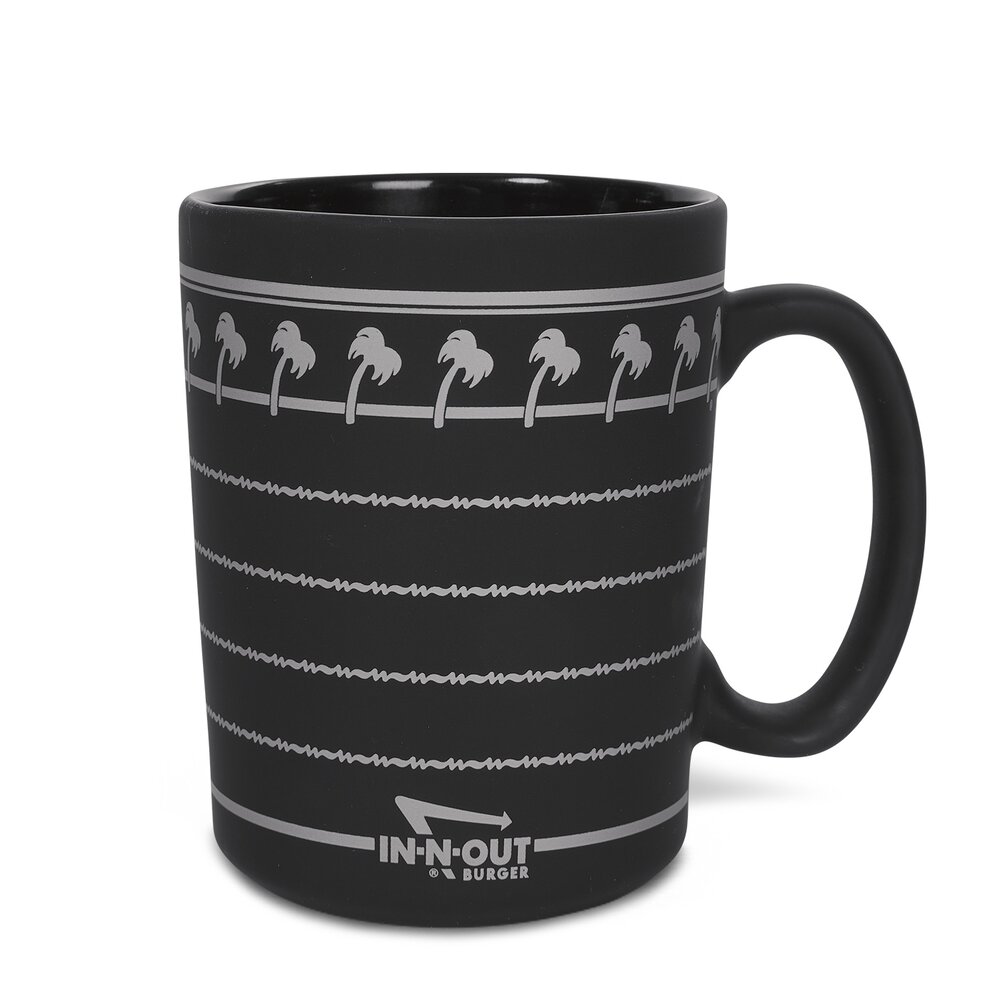 In-N-Out Matte Black Mug - Black All Black