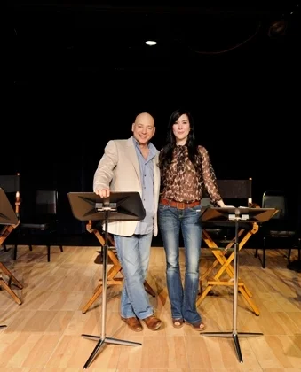 Evan Handler and Nadia Dajani, part of the cast of Acapulco (2011).