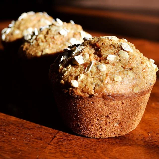 Getting ready for the Fall season with these super moist Chia and Carrot muffins!!!