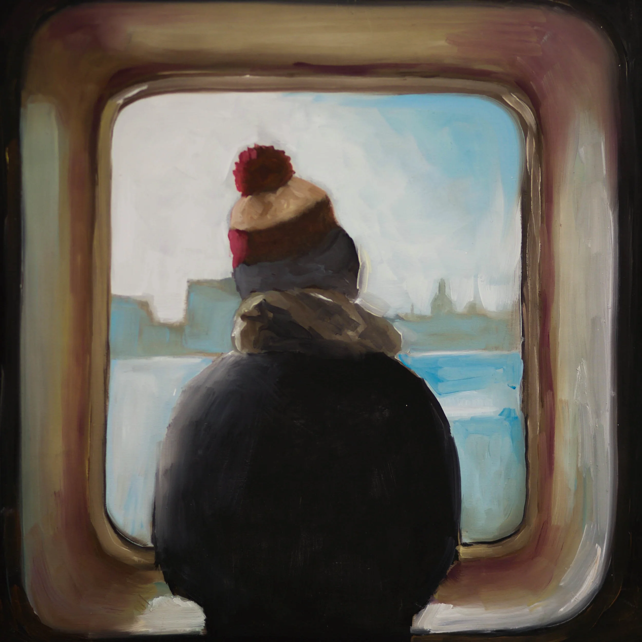 "While in Istanbul- Self Portrait"