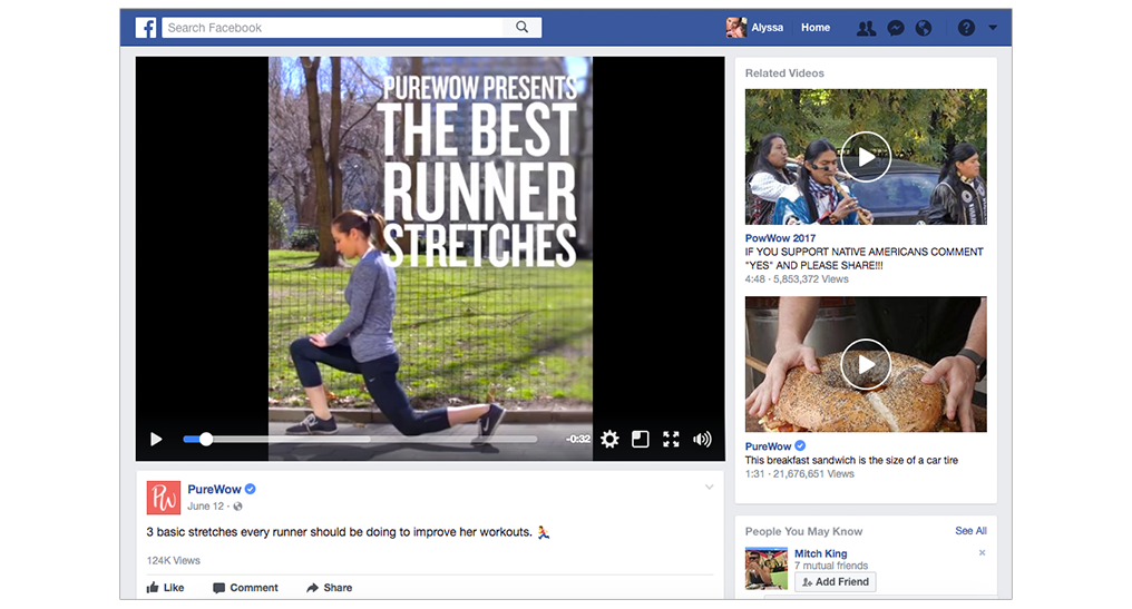 Facebook: "3 Best Stretches for Runners"