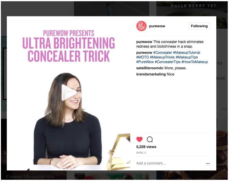 Instagram: "Ultra Brightening Concealer Trick"