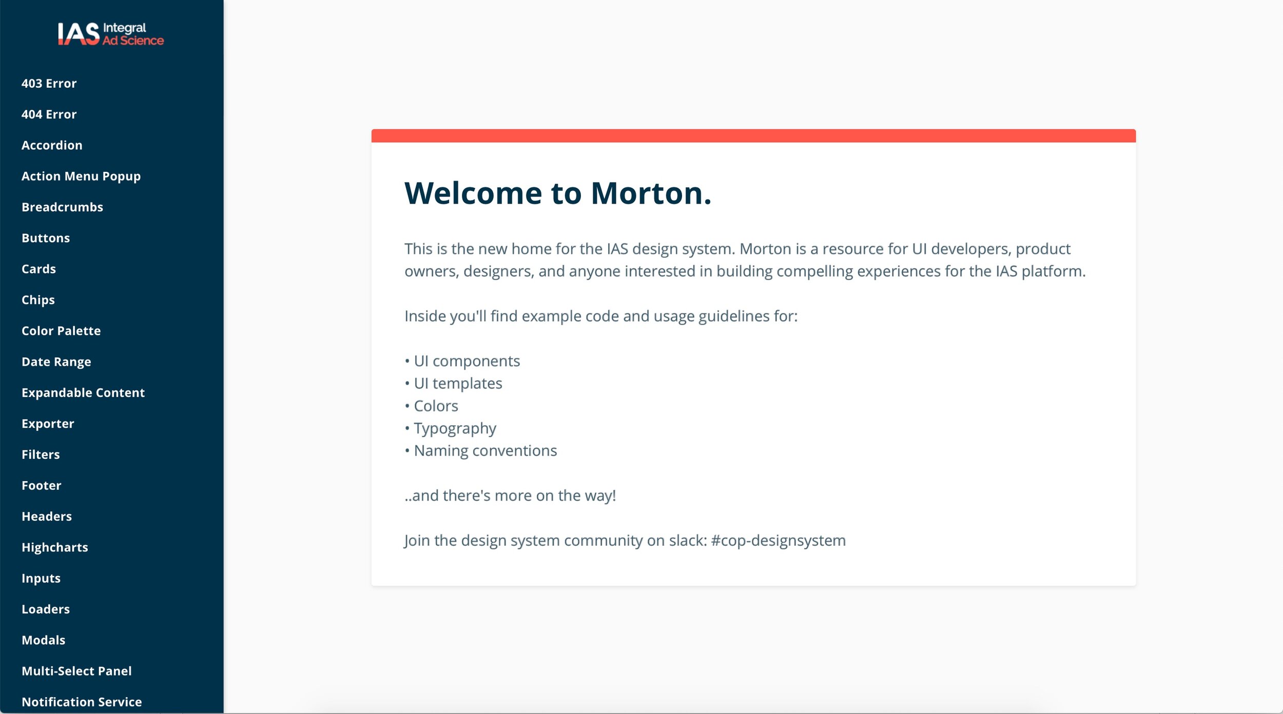 Navigation Redesign