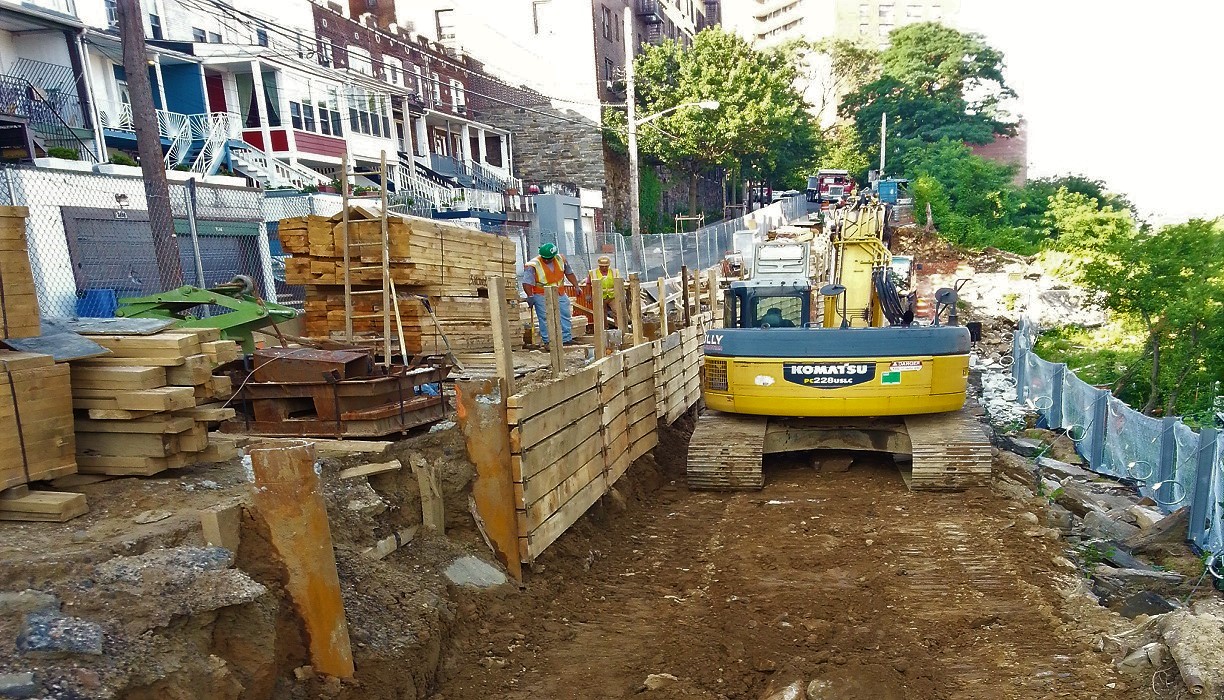 Cannon Place Retaining Wall Reconstruction