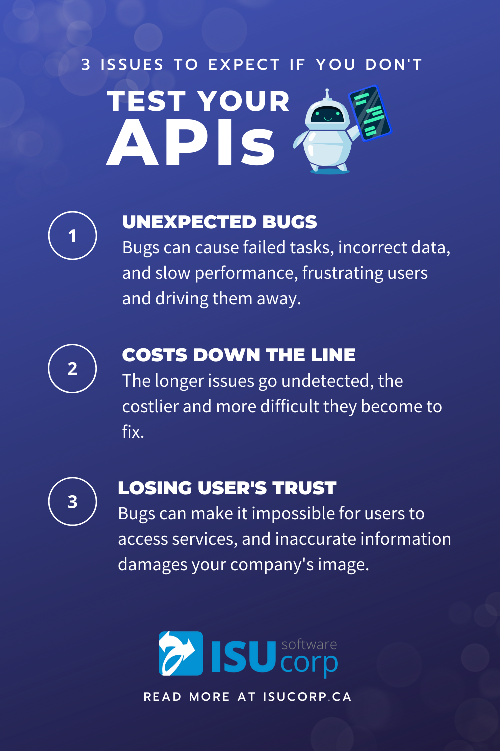 6 Reasons Why API Testing is Crucial — ISU Corp | Custom Software ...