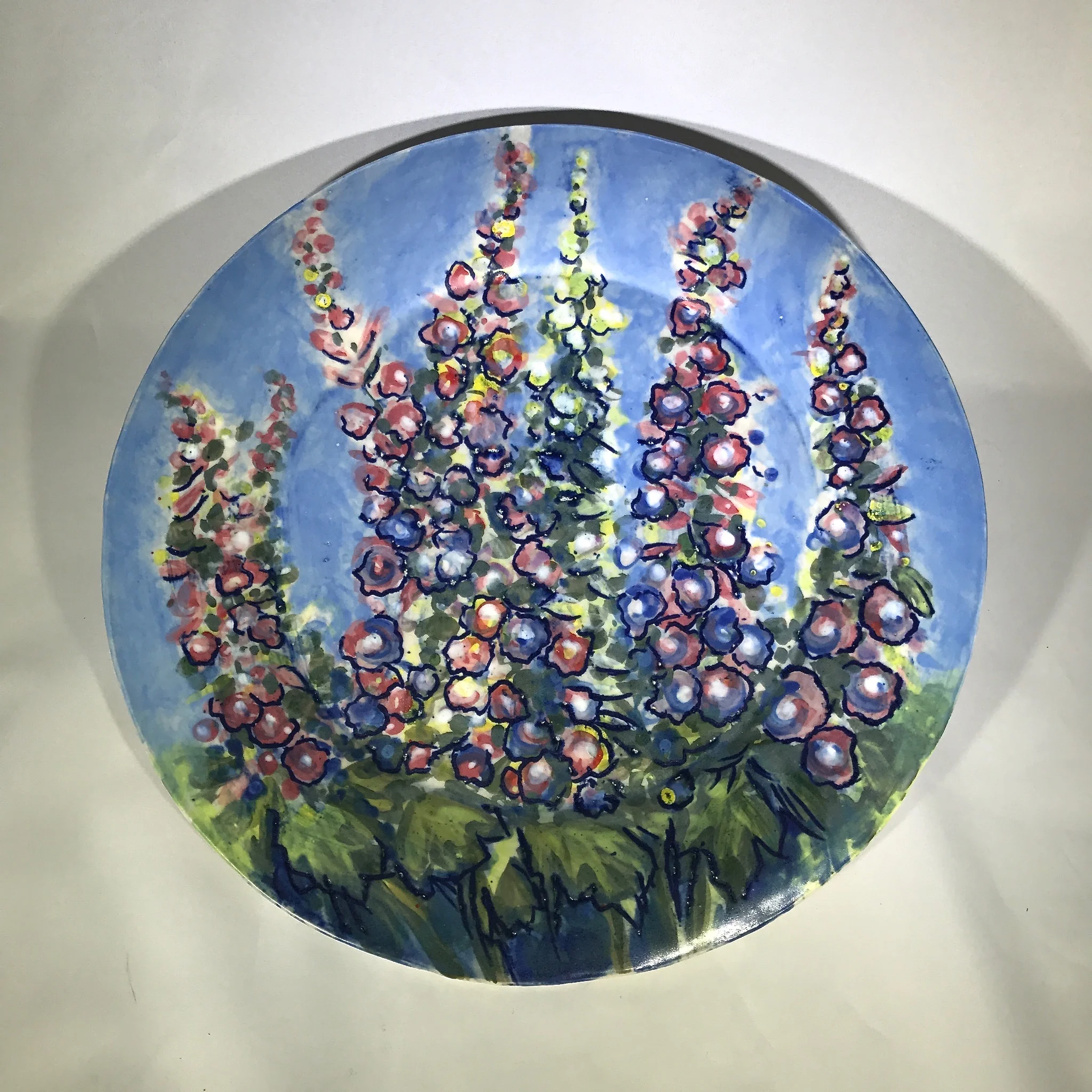 Delphinium Plate #1
