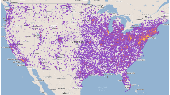 FASTPORT primary job search data shows our Veterans are searching for jobs in nearly every small town and city in the nation.