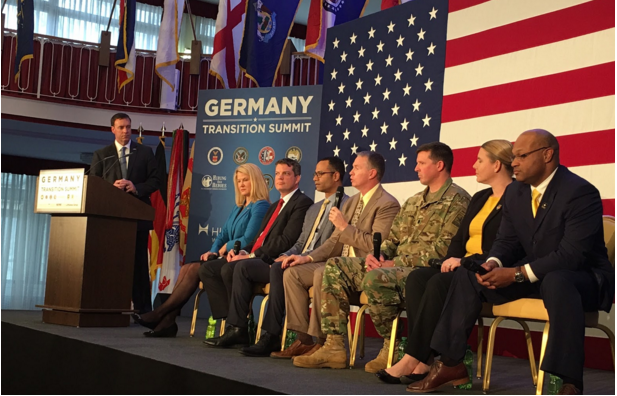FASTPORT President Brad Bentley represents U.S. trucking industry to educate military service members about career opportunities.