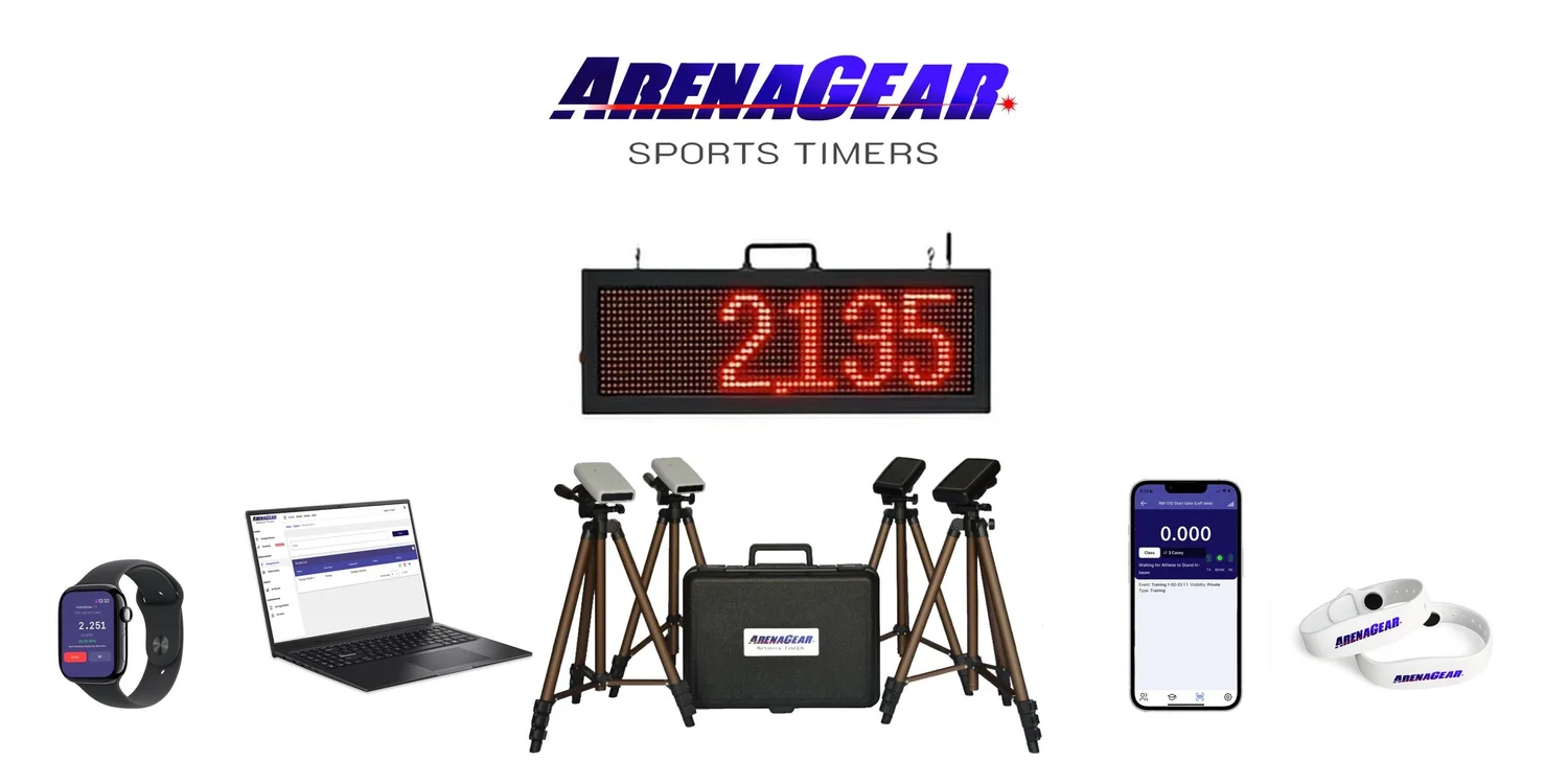 ArenaGear wireless timing gates