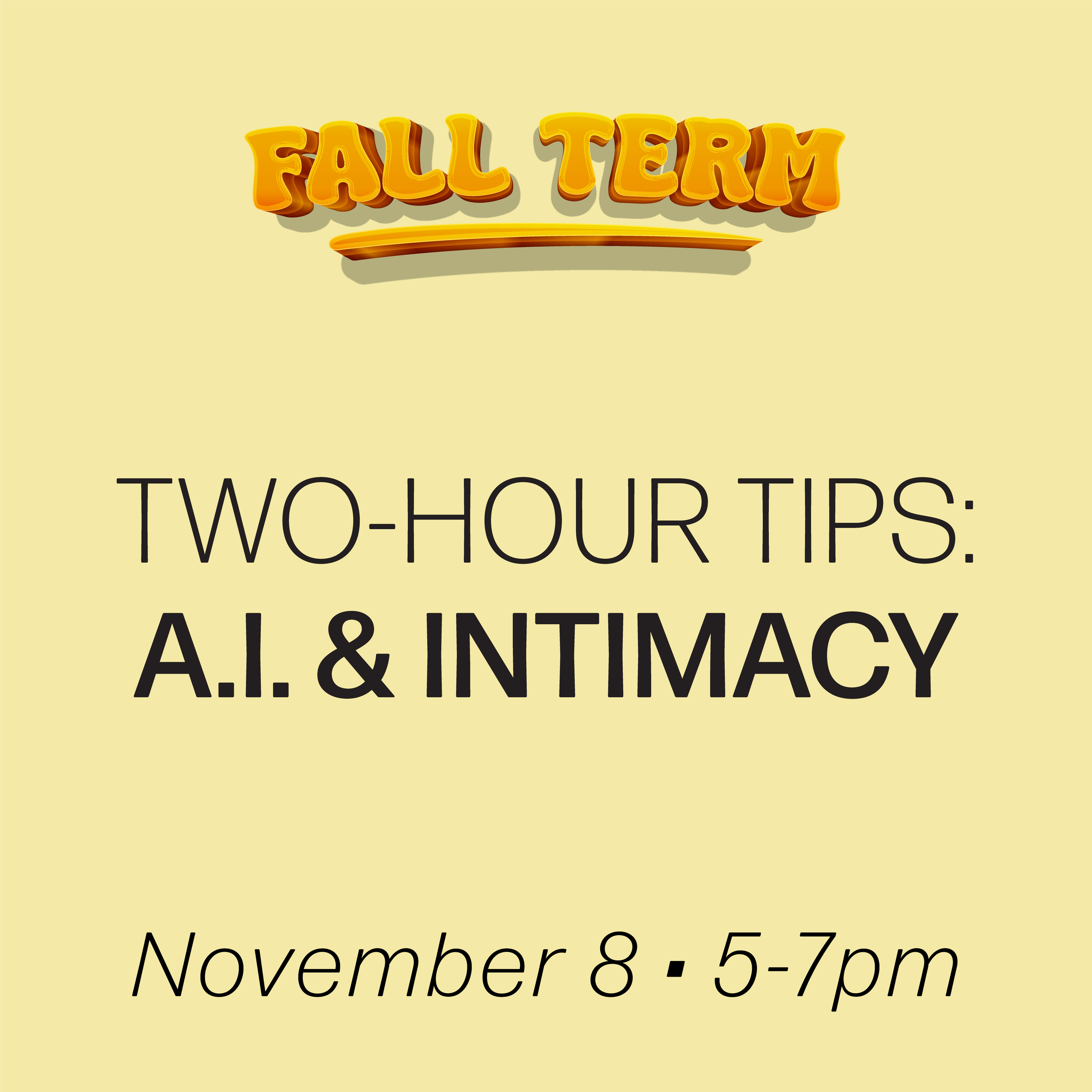 Digital Workshop:  Two Hour Tips: A.I. and Intimacy Coordination, November 8th, 2026 (Advanced Plus Diploma) (No Prerequisite)
