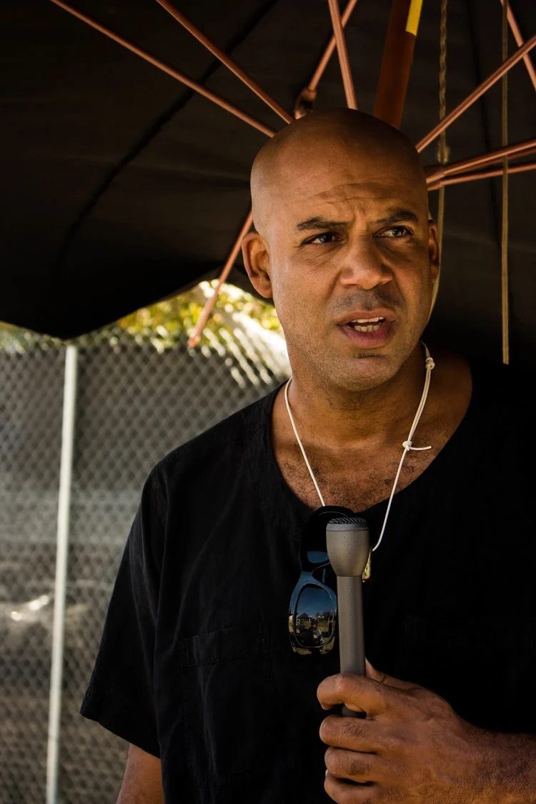 Senon Williams answers our questions regarding his upcoming book , " Hunted and Gathered." Photo by Isaura Aceves.