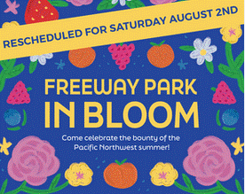 Freeway Park in Bloom