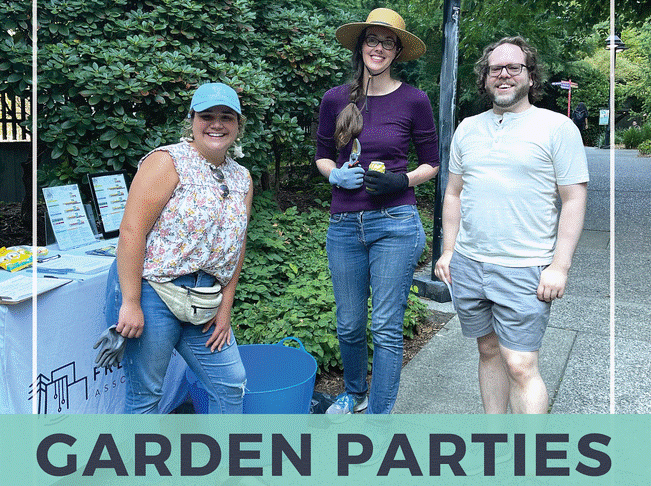 Garden Party in Freeway Park