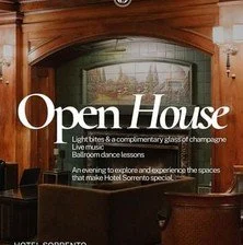 An Open House Evening - Inside Hotel Sorrento Event Spaces