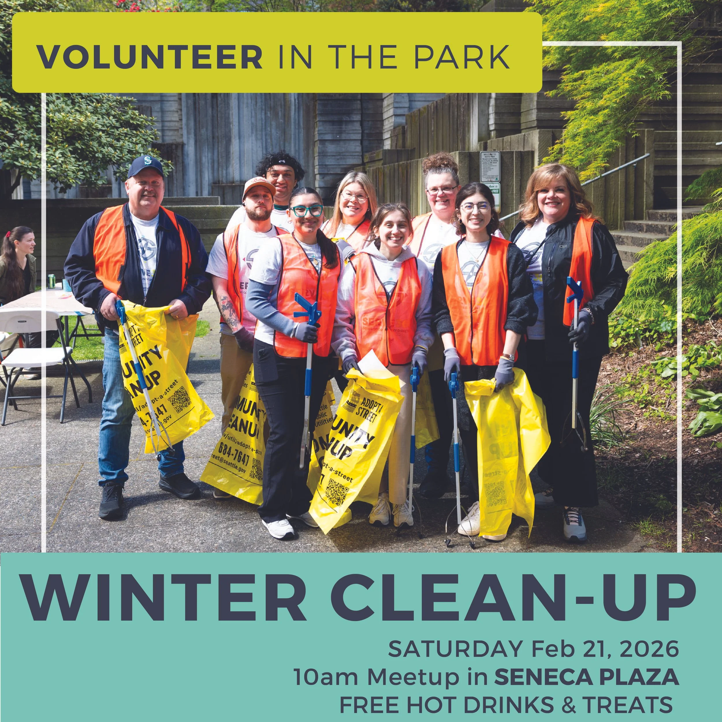 VOLUNTEER!  Neighborhood Clean-Up