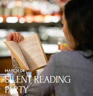 Silent Reading Party at Hotel Sorrento