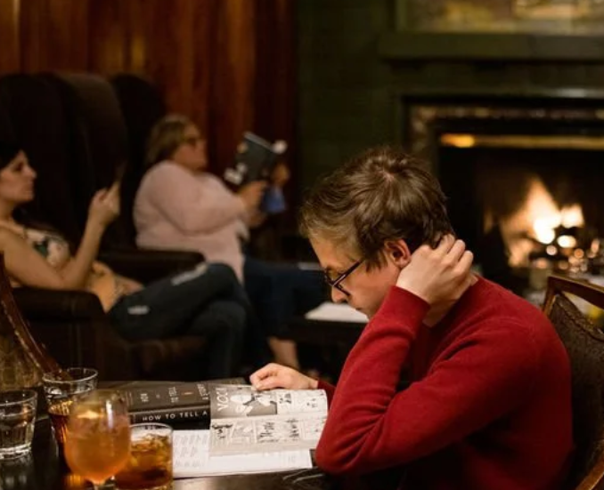 Silent Reading Party at Hotel Sorrento