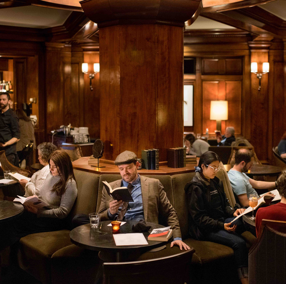 Silent Reading Party at Hotel Sorrento